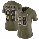 Women Nike Saints 92 Marcus Davenport Olive Salute To Service Limited Jersey Dzhi,baseball caps,new era cap wholesale,wholesale hats